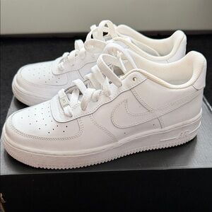 Nike Kids All-White Sneakers